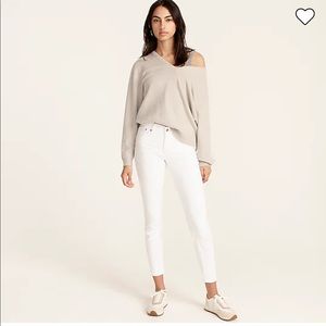 J. CREW White Skinny Jeans